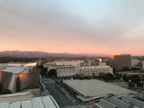 Sunset over the Los Angeles Metropolis