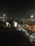 Disney Hall Distant Fireworks