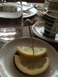 Georgian Cafe Lemon Service