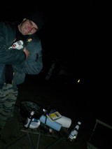 Camping under the stars