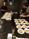Enjoying a Meal with Friends