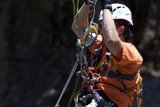 Highline Training with Safety Equipment