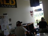 Skateboarding in the Office