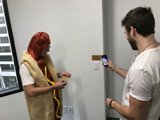 Hot Dog Man Takes a Selfie