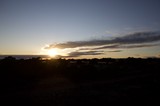 Dramatic Sunset Over Santa Fe Landscape