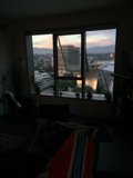 A Stunning City View from the Living Room Window