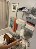 A Woman's Unusual Way of Feeding Her Furry Friend