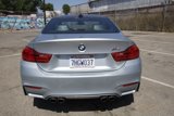 Silver BMW M4 Rear End