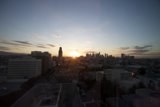 Cityscape Sunset from the Rooftop