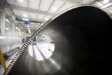Industrial Pipeline in a Factory