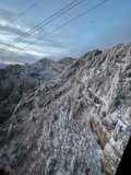 Snowy Mountain and Power Lines