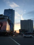LA Live Evening with The Park Sign