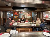 Family Dining at Japanese Hibachi Restaurant