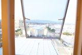 City Scape View through the Window