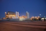 Industrial Plant in the Dark