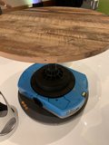 Robot on a Wooden Table
