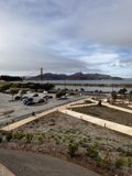 Majestic View of Golden Gate Bridge from the Top of Presidio Hill