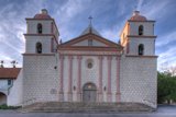 Towering Gothic Cathedral in Santa Barbara