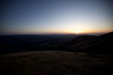 Golden Twilight Over Bay Area from Mount Diablo