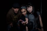 Three Friends Strike a Pose