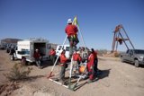 Mine Rescue Team and Vehicles