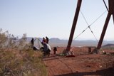 Working on the Pole in the Desert