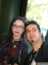 Dreadlocked Couple Strikes a Pose