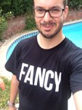 Foliage-framed Pool Selfie