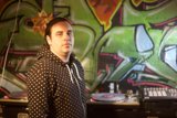 The DJ and the Graffiti Wall