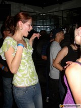 Green Shirt Nightclub Scene