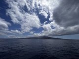 Azure Skies and Clouds Over the Alalakeiki Channel