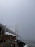 Foggy Day at Fort Point Bridge