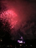 Disneyland Fireworks Light Up the Night Sky