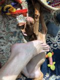 Resting Pup and Comfy Feet