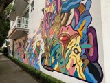 Vibrant Mural on the City Wall