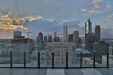 Urban Metropolis at Sunset