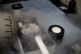 Pouring White Smoke