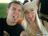 Tongue Out in the Artist Area