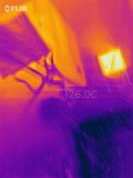 Thermal Imaging Camera View of Person