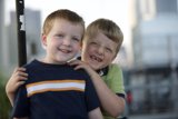 Two Happy Boys