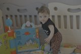 Baby Wesley Finds Comfort in his Crib
