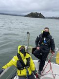 Yellow and Black Jackets on the San Francisco Bay