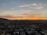 Urban Sunset in San Francisco