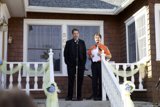 Wedding Ceremony on the Porch