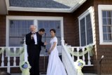 Elegant Wedding Porch Scene