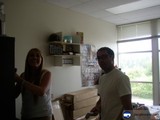 A Candid Portrait of Two People in Their Living Room