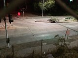 Illuminated Night Path