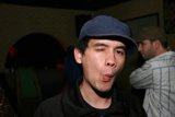 Blue Hat Man