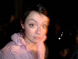 Blurred Portrait of a Woman in the Dark