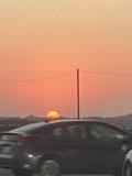 Driving into the Sunset